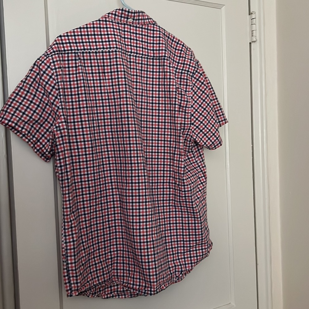 Prince & fox checkered button down shirt size: XL - Picture 5 of 7